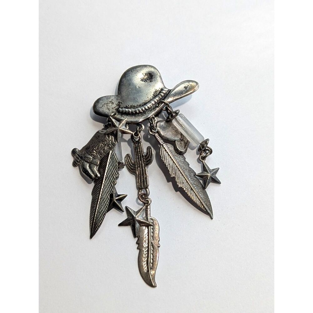 Western Style Silver Tone Button Cover